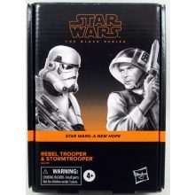 Star Wars The Black Series 6" - Rebel Trooper & Stormtrooper - A New Hope
