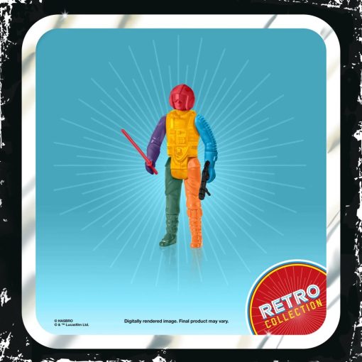 Star Wars Vintage Collection Retro Luke Skywalker (Snowspeeder) Prototype Edition 10 cm (Piros fej)